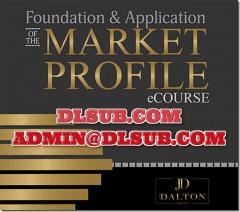 Cover artwork of Jim Dalton – Foundation & Application of the Market Profile e-learning training system