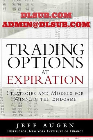 SMB Training Jeff Augen Trading Options at Expiration Book